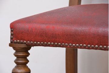 中古　ハイバック使い込まれたダイニングチェア(椅子、イス)