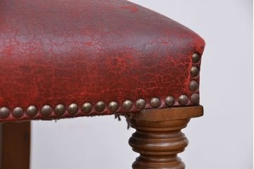 中古　ハイバック使い込まれたダイニングチェア(椅子、イス)