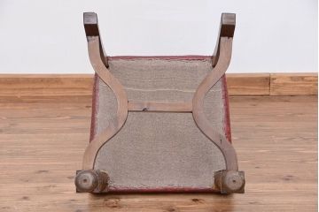 中古　ハイバック使い込まれたダイニングチェア(椅子、イス)