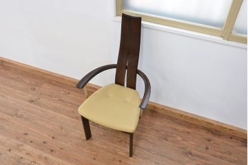 中古　カリモク特注デザインダイニングチェア?(イス/椅子)