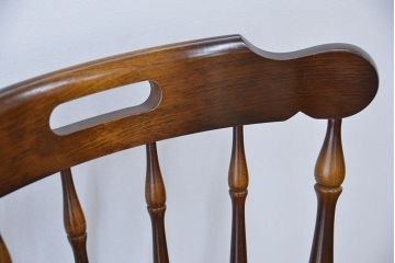 中古　飛騨産業　キツツキマーク　ダイニングチェア2脚セット(イス/椅子)