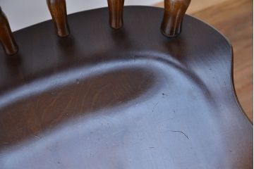 中古　飛騨産業　キツツキマーク　ダイニングチェア2脚セット(イス/椅子)