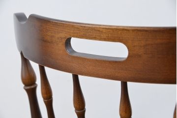 中古　飛騨産業　キツツキマーク　ダイニングチェア2脚セット(イス/椅子)