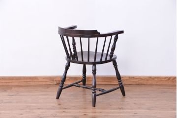 中古　松本民芸キャプテンチェア?91型　定価102900円(椅子/肘掛付きイス)