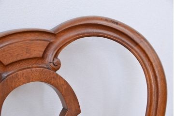 アンティーク家具　イギリスアンティーク　ゴブラン織り座面のかわいいチャイルドチェア(イス/椅子)(キッズチェア)