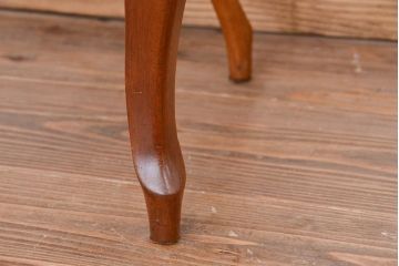 アンティーク家具　イギリスアンティーク　ゴブラン織り座面のかわいいチャイルドチェア(イス/椅子)(キッズチェア)