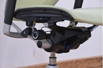 ★中古　オカムラハイバックバロンチェア(岡村製作所/オフィスチェア)