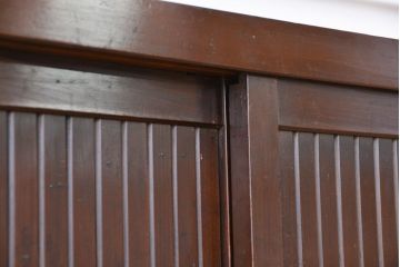 アンティーク家具　★古民具・骨董　シンプルで趣のある四尺水屋箪笥(下駄箱)