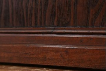 古民具・骨董　裏障子付き時代格子戸4枚セット