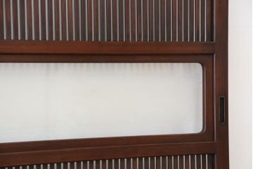 ★アンティーク　時代格子戸2枚セット