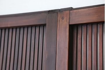 ★アンティーク　時代格子戸2枚セット