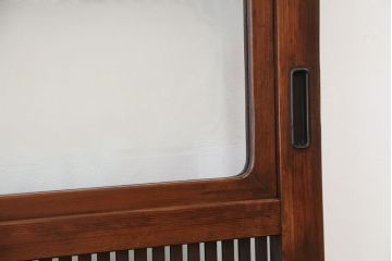 ★アンティーク　時代格子戸2枚セット