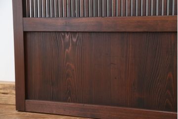 ★アンティーク　時代格子戸2枚セット