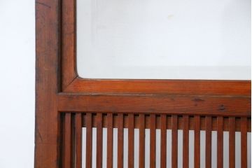 ★裏ガラス付　味のあるガラス格子戸1枚