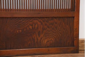 ★裏ガラス付　味のあるガラス格子戸1枚