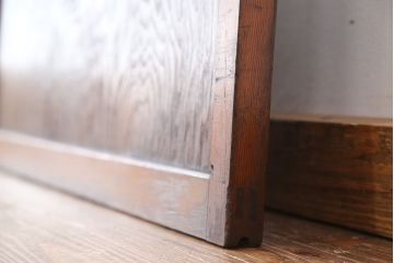 ★裏ガラス付　味のあるガラス格子戸1枚