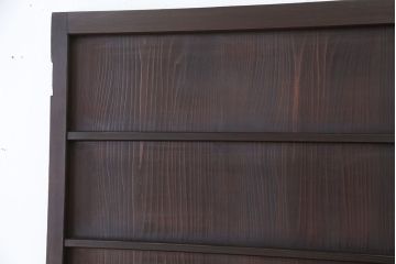 古民具・骨董　舞良戸の扉1枚(丁番なし)(ドア、建具)