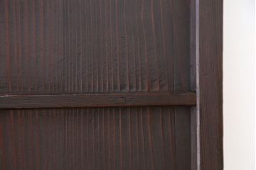 古民具・骨董　舞良戸の扉1枚(丁番なし)(ドア、建具)