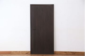 古民具・骨董　舞良戸の扉1枚(丁番なし)(ドア、建具)