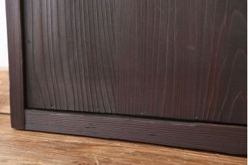 古民具・骨董　舞良戸の扉1枚(丁番なし)(ドア、建具)