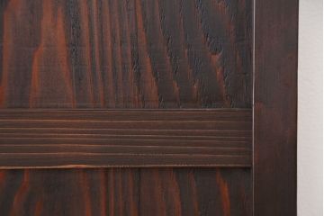 味わい深い小さな板戸2枚セット(1)