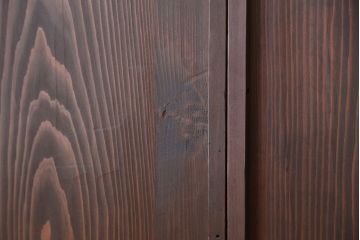 味わい深い小さな板戸2枚セット(2)