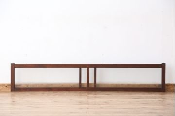 アンティーク　モールガラスと銀モールガラスの明り取り(欄間)1枚