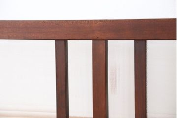 アンティーク　モールガラスと銀モールガラスの明り取り(欄間)1枚
