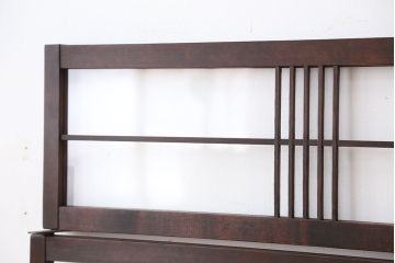 古い木のシンプルな明り取り2枚セット