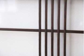 古い木のシンプルな明り取り2枚セット