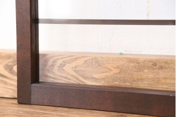 古い木のシンプルな明り取り2枚セット