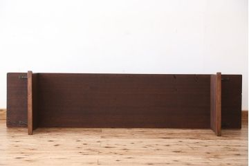 アンティーク家具　★古民具・骨董　古い木の高脚裁ち板(作業台/机/テーブル)
