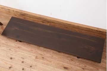 アンティーク家具　天板一枚板　古い木の裁ち板(作業台/机/テーブル)