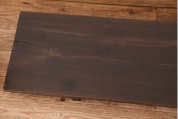 アンティーク家具　天板一枚板　古い木の裁ち板(作業台/机/テーブル)