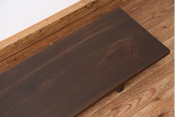 アンティーク家具　天板一枚板　古い木の裁ち板(作業台/机/テーブル)