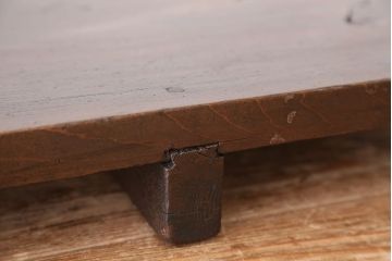 アンティーク家具　天板一枚板　古い木の裁ち板(作業台/机/テーブル)