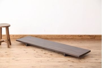 アンティーク家具　天板一枚板　古い木の裁ち板(作業台/机/テーブル)