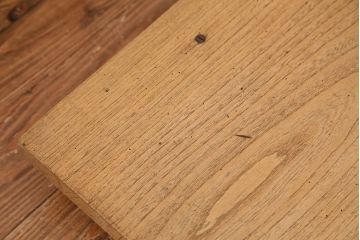 アンティーク家具　木目の素晴らしい一枚板　裁ち板(作業台/机/テーブル)