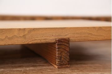 アンティーク家具　木目の素晴らしい一枚板　裁ち板(作業台/机/テーブル)