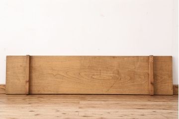 アンティーク家具　木目の素晴らしい一枚板　裁ち板(作業台/机/テーブル)