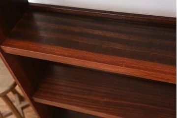 レトロ家具　★昭和レトロ　縦型・薄型本棚(飾り棚)