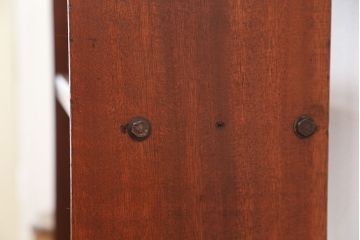レトロ家具　★昭和レトロ　縦型・薄型本棚(飾り棚)