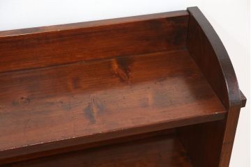 アンティーク家具　★アンティーク　シンプルなクサビ本棚(飾り棚)