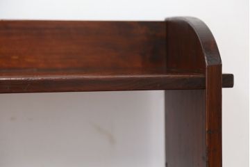アンティーク家具　★アンティーク　シンプルなクサビ本棚(飾り棚)