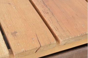 アンティーク家具　海外アンティーク　アイアンコンテナシェルフ(飾り棚/陳列棚)