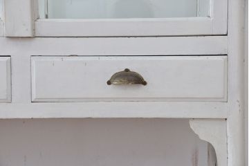 アンティーク家具　アンティーク　大振りで立派な5面ガラスケビントガラスケース(ショーケース)