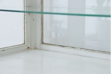 アンティーク家具　アンティーク　大振りで立派な5面ガラスケビントガラスケース(ショーケース)