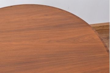 北欧家具　1970〜80年　デンマーク製　特大拡張式　ローズウッドラウンドテーブル