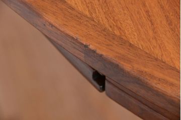 北欧家具　1970〜80年　デンマーク製　特大拡張式　ローズウッドラウンドテーブル
