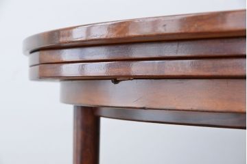 北欧家具　1970〜80年　デンマーク製　特大拡張式　ローズウッドラウンドテーブル